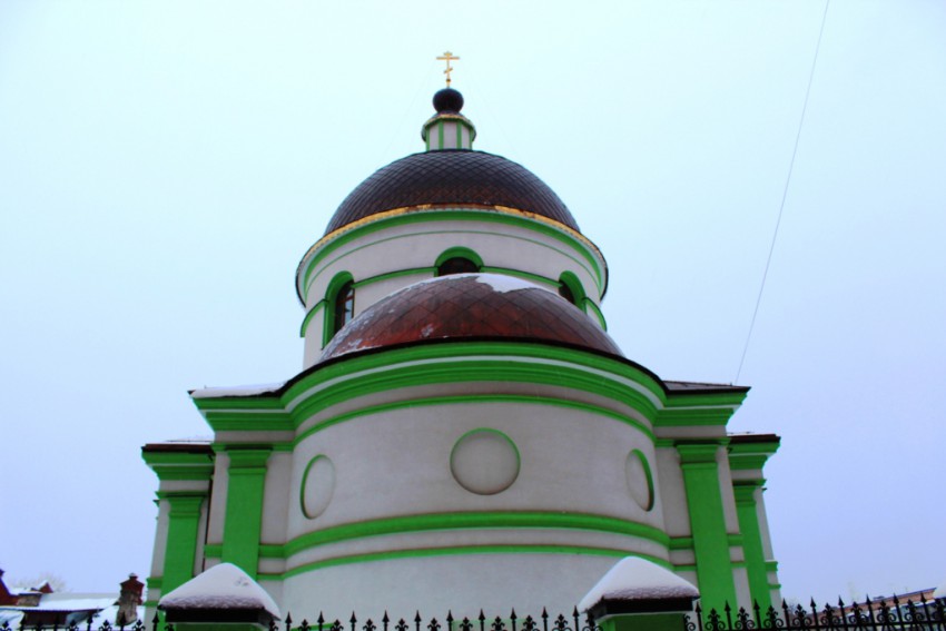 Калуга. Церковь Василия Блаженного. фасады, Вид с востока