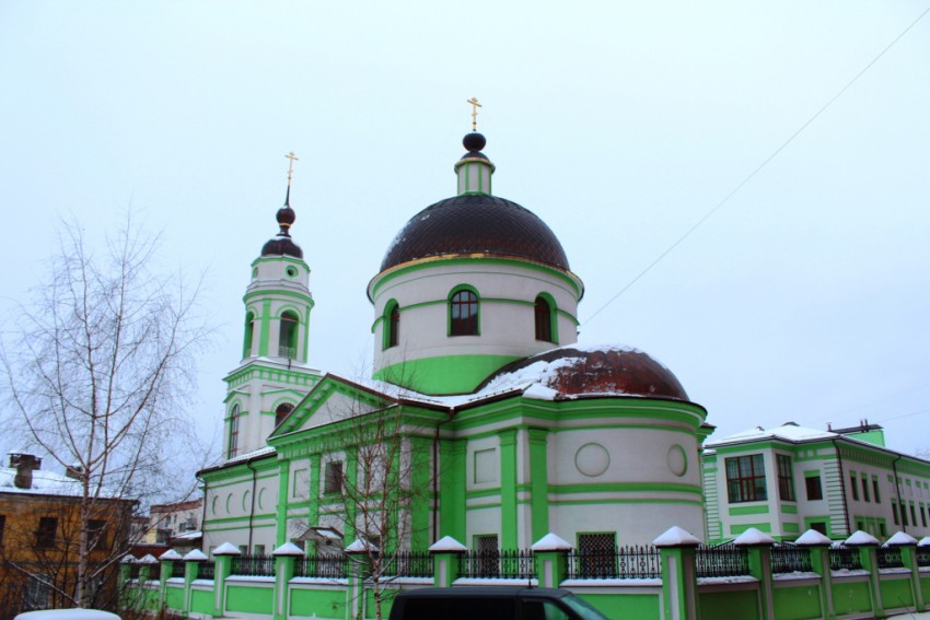 Калуга. Церковь Василия Блаженного. фасады, Вид с юго-востока