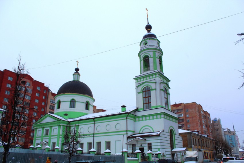 Калуга. Церковь Василия Блаженного. фасады, Вид с северо-запада