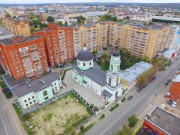 Церковь Василия Блаженного, Вид с северо-запада, фото с квадрокоптера<br>, Калуга, Калуга, город, Калужская область