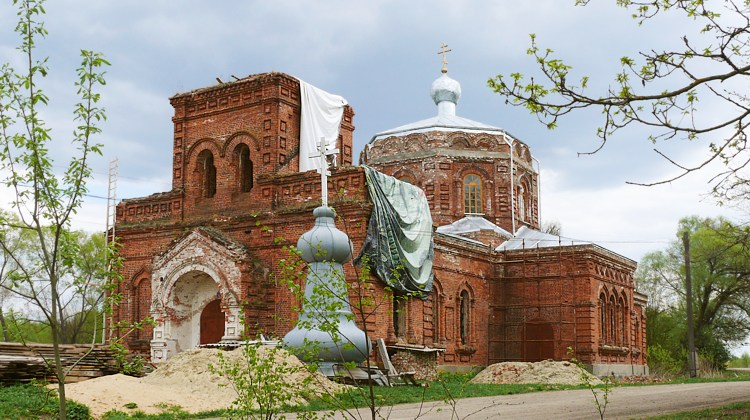 Фоминичи. Церковь Николая Чудотворца. фасады