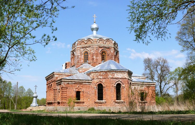 Фоминичи. Церковь Николая Чудотворца. фасады