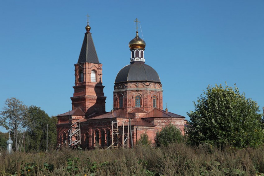 Церковь Николая Чудотворца, Фоминичи (Кировский район, Калужская область). фасады