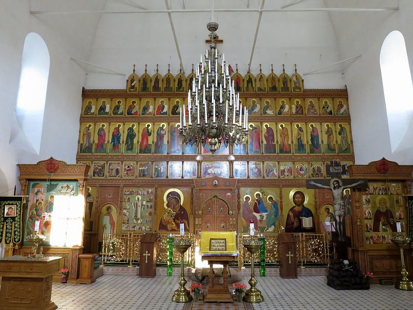 Троицкий Белопесоцкий монастырь. Собор Троицы Живоначальной, Ступино (Ступинский городской округ, Московская область). интерьер и убранство