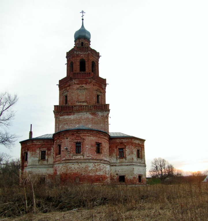 Церковь Вознесения Господня, Сенницы 2-е (Озёрский городской округ, Московская область). фасады, вид с востока