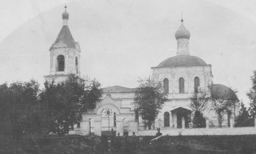 Церковь Успения Пресвятой Богородицы, Белые Колодези (Озёрский городской округ, Московская область). архивная фотография, Фото 1910 года с сайта храма