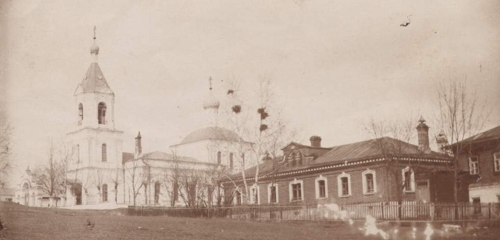 Белые Колодези. Церковь Успения Пресвятой Богородицы. архивная фотография, Фото 1916 года с сайта храма