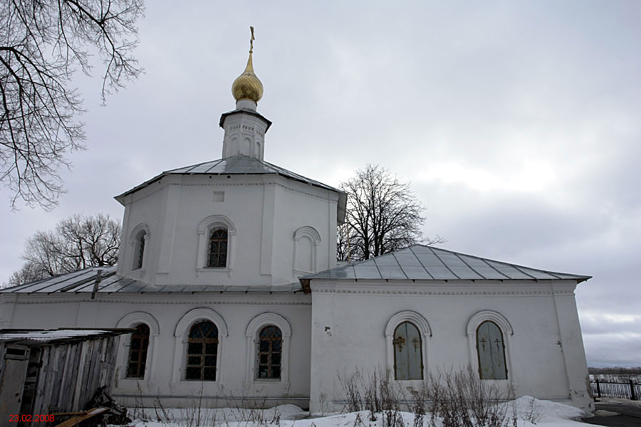Церковь Илии Пророка, Золоторучье (Угличский район, Ярославская область). фасады