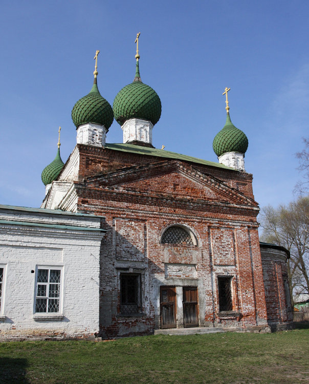 Церковь Ярославских Чудотворцев, Сопелки (Ярославский район, Ярославская область). фасады