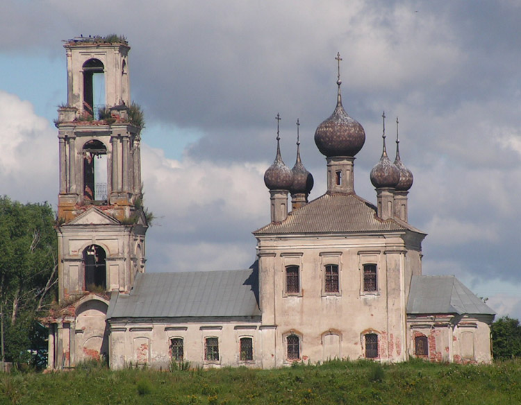 Церковь Благовещения Пресвятой Богородицы, Прусово (Ярославский район, Ярославская область). фасады