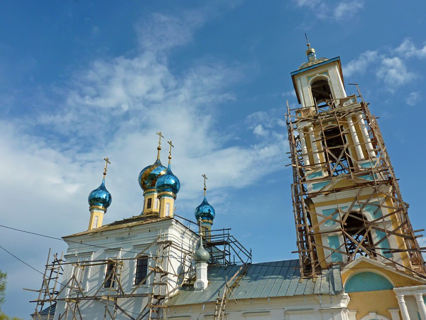 Церковь Благовещения Пресвятой Богородицы, Прусово (Ярославский район, Ярославская область). фасады