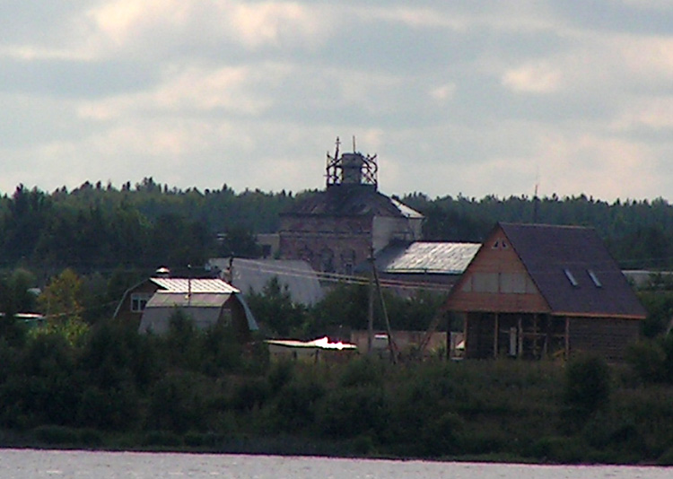 Церковь Рождества Пресвятой Богородицы, Туношна (Ярославский район, Ярославская область). общий вид в ландшафте