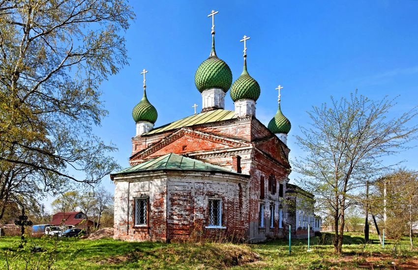 Сопелки. Церковь Ярославских Чудотворцев. фасады