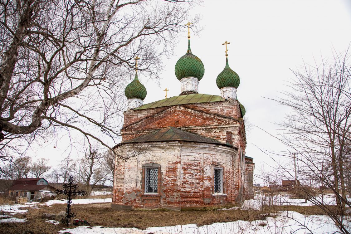 Сопелки. Церковь Ярославских Чудотворцев. фасады