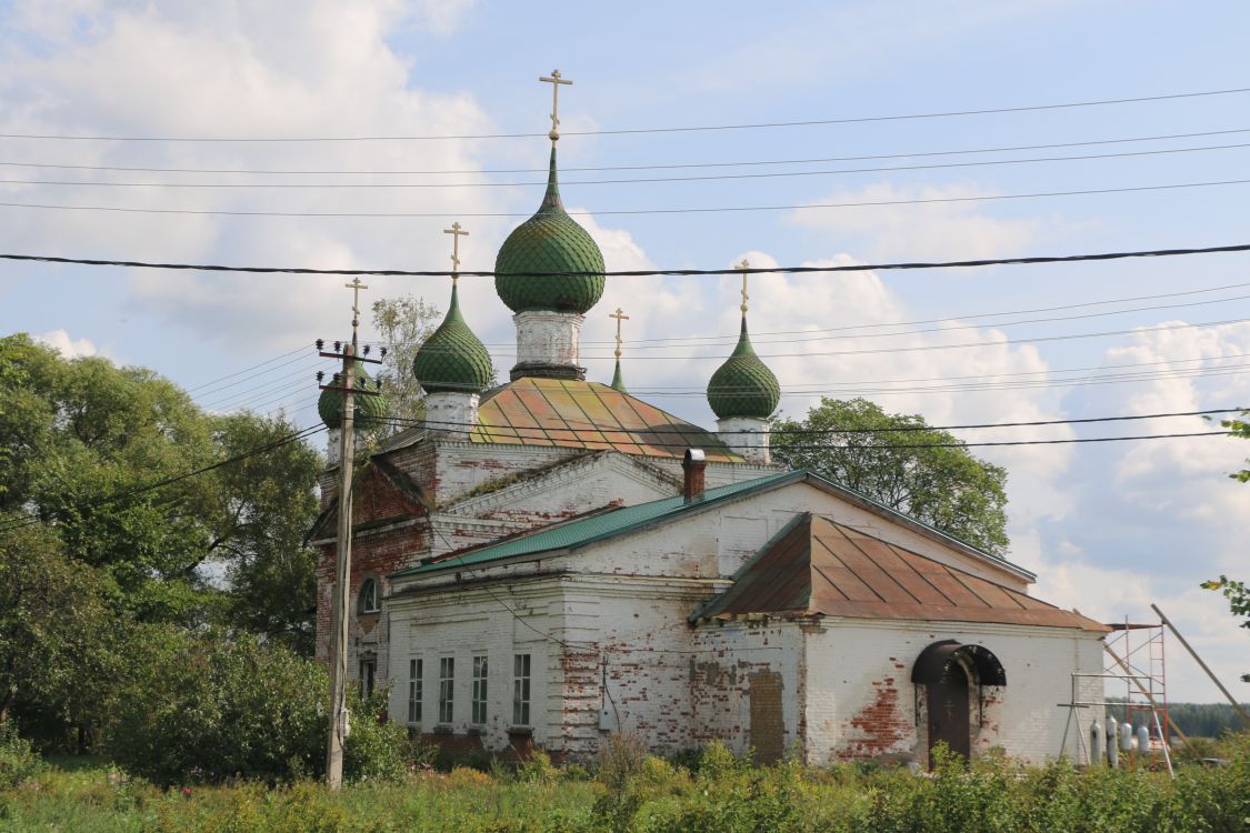 Церковь Ярославских Чудотворцев, Сопелки (Ярославский район, Ярославская область). фасады