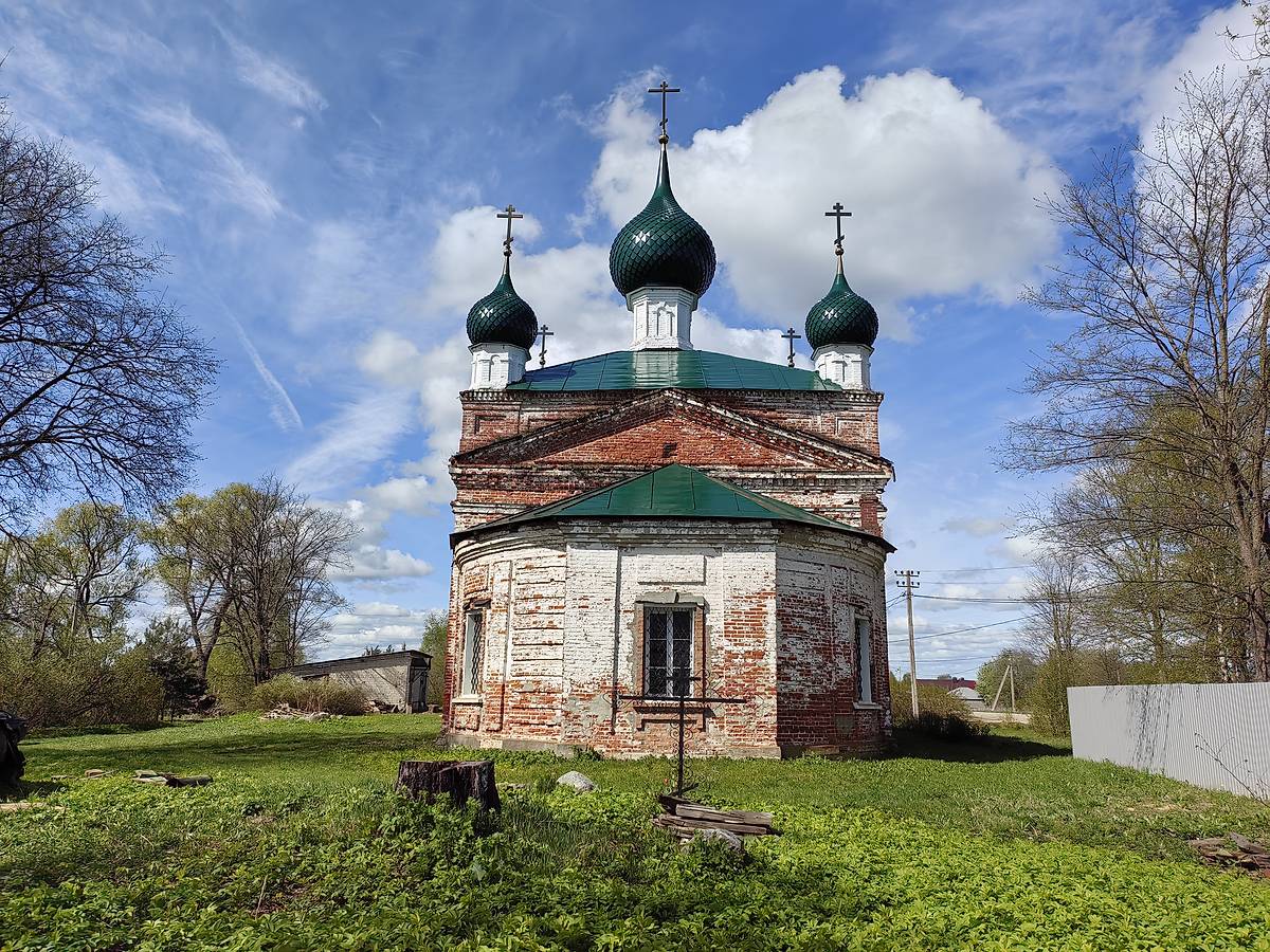 фасады. Церковь Ярославских Чудотворцев, Сопелки (Ярославский район, Ярославская область)