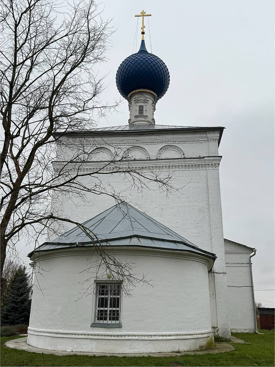 Восточный фасад, фасады. Церковь Рождества Пресвятой Богородицы, Туношна (Ярославский район, Ярославская область)