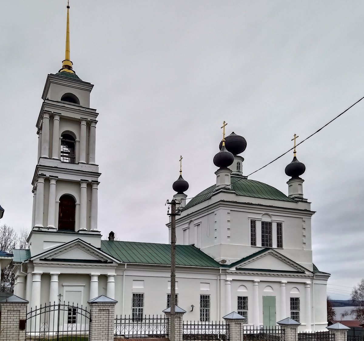 Церковь Преображения Господня, Татинец (Кстовский район, Нижегородская область). фасады