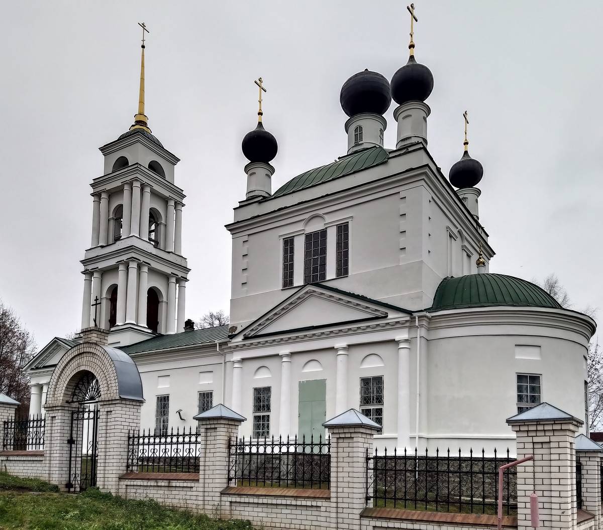 Церковь Преображения Господня, Татинец (Кстовский район, Нижегородская область). фасады