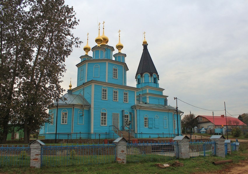 Великий Враг. Церковь Казанской иконы Божией Матери. фасады