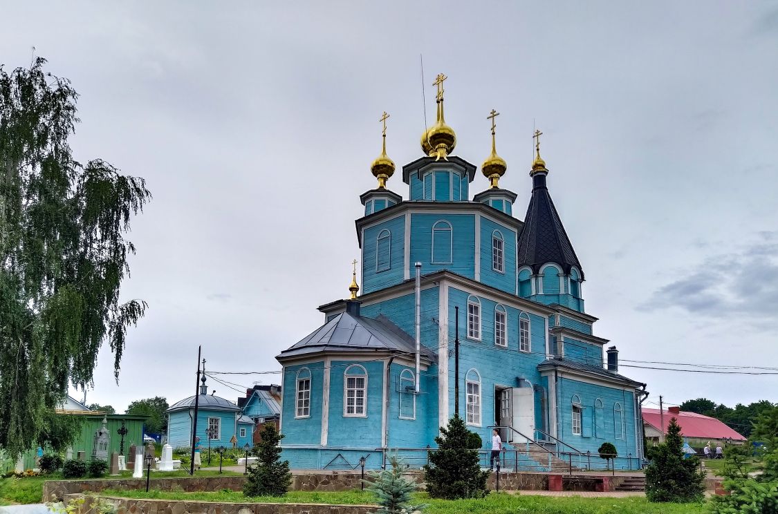 Церковь Казанской иконы Божией Матери, Великий Враг (Кстовский район, Нижегородская область). фасады