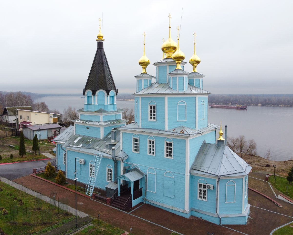Церковь Казанской иконы Божией Матери, Великий Враг (Кстовский район, Нижегородская область). фасады