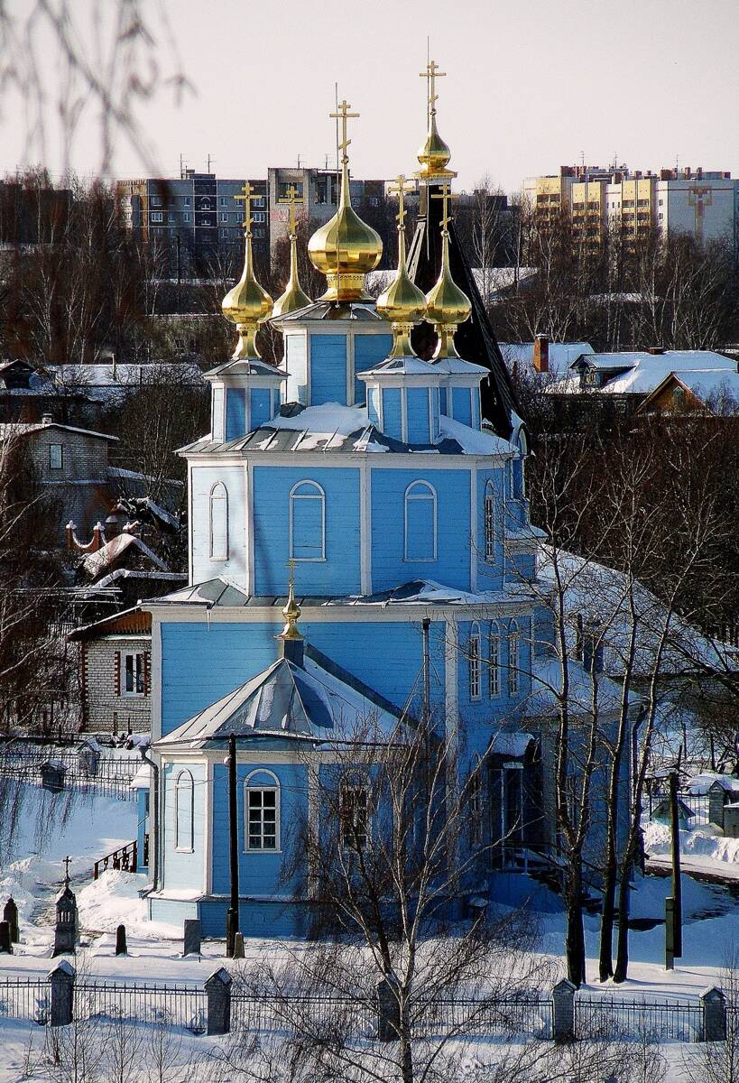 Церковь Казанской иконы Божией Матери, Великий Враг (Кстовский район, Нижегородская область). фасады