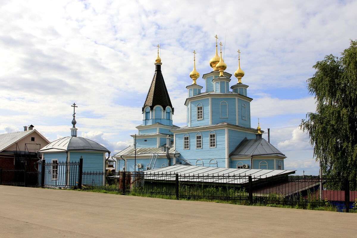 Церковь Казанской иконы Божией Матери, Великий Враг (Кстовский район, Нижегородская область). фасады
