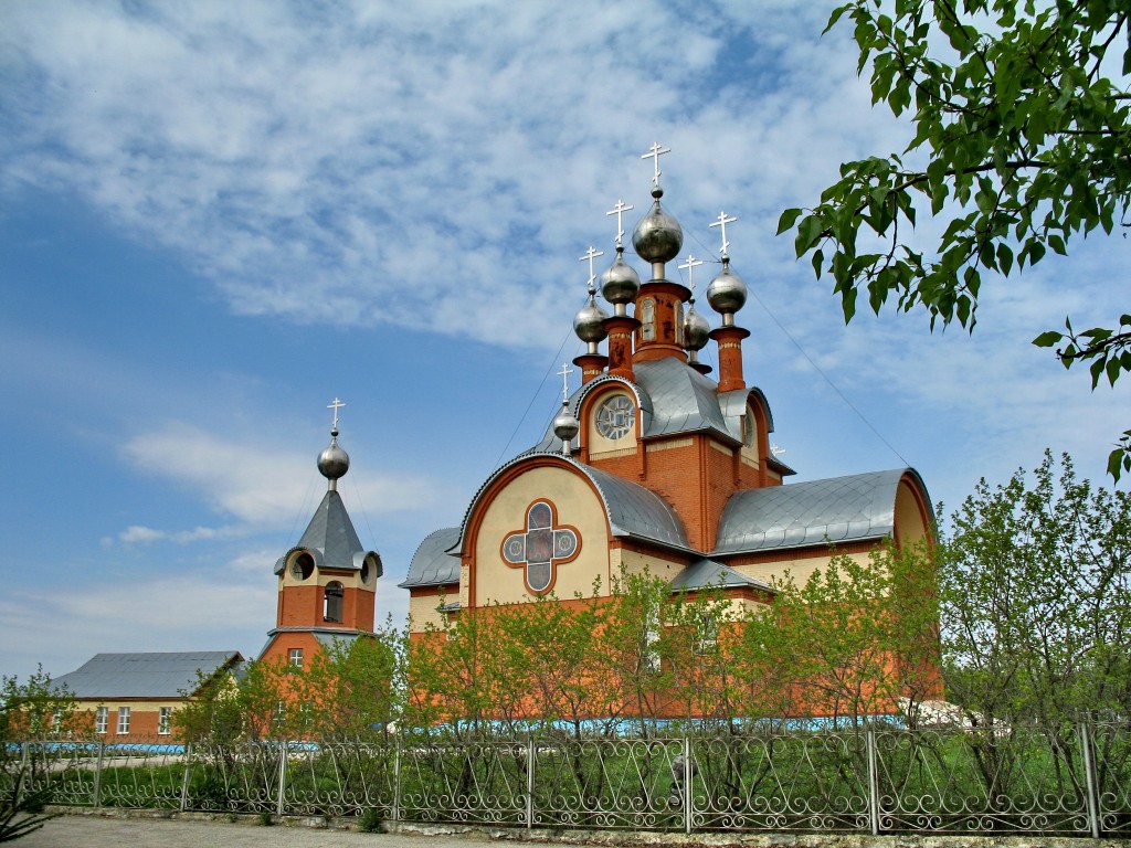Церковь Димитрия Солунского, Лесной Вьяс (Лунинский район, Пензенская область). фасады, Храм Дмитрия Солунского