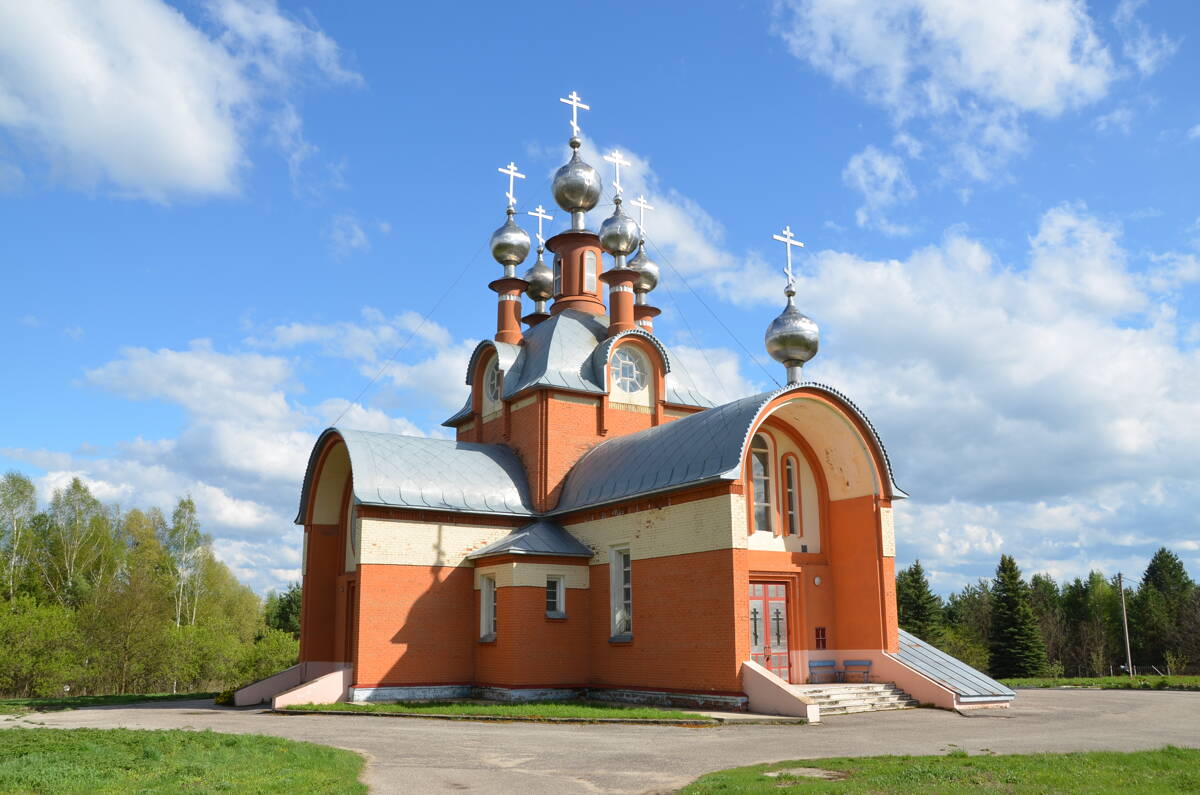Церковь Димитрия Солунского, Лесной Вьяс (Лунинский район, Пензенская область). фасады, Вид с юго-запада