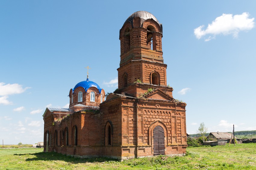 Болотниково. Церковь Покрова Пресвятой Богородицы. фасады