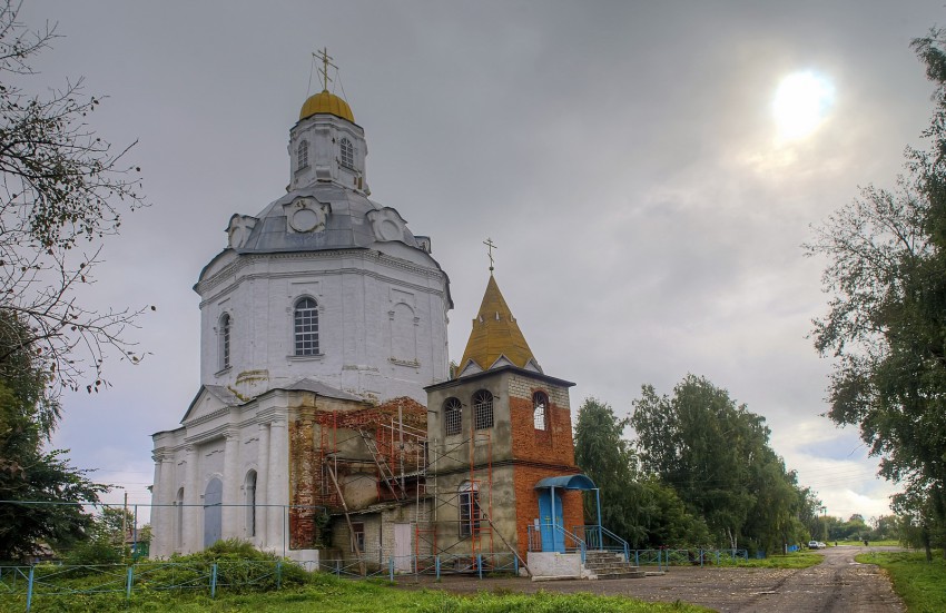 Уварово. Церковь Воскресения Христова. фасады