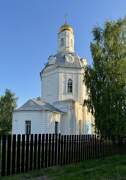 Церковь Воскресения Христова, Вид с севера<br>, Уварово, Иссинский район, Пензенская область