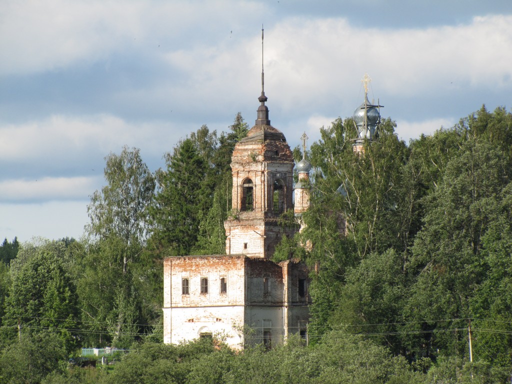 Спасо-Сергиевская церковь, Спас-Нурма (Грязовецкий район, Вологодская область). фасады