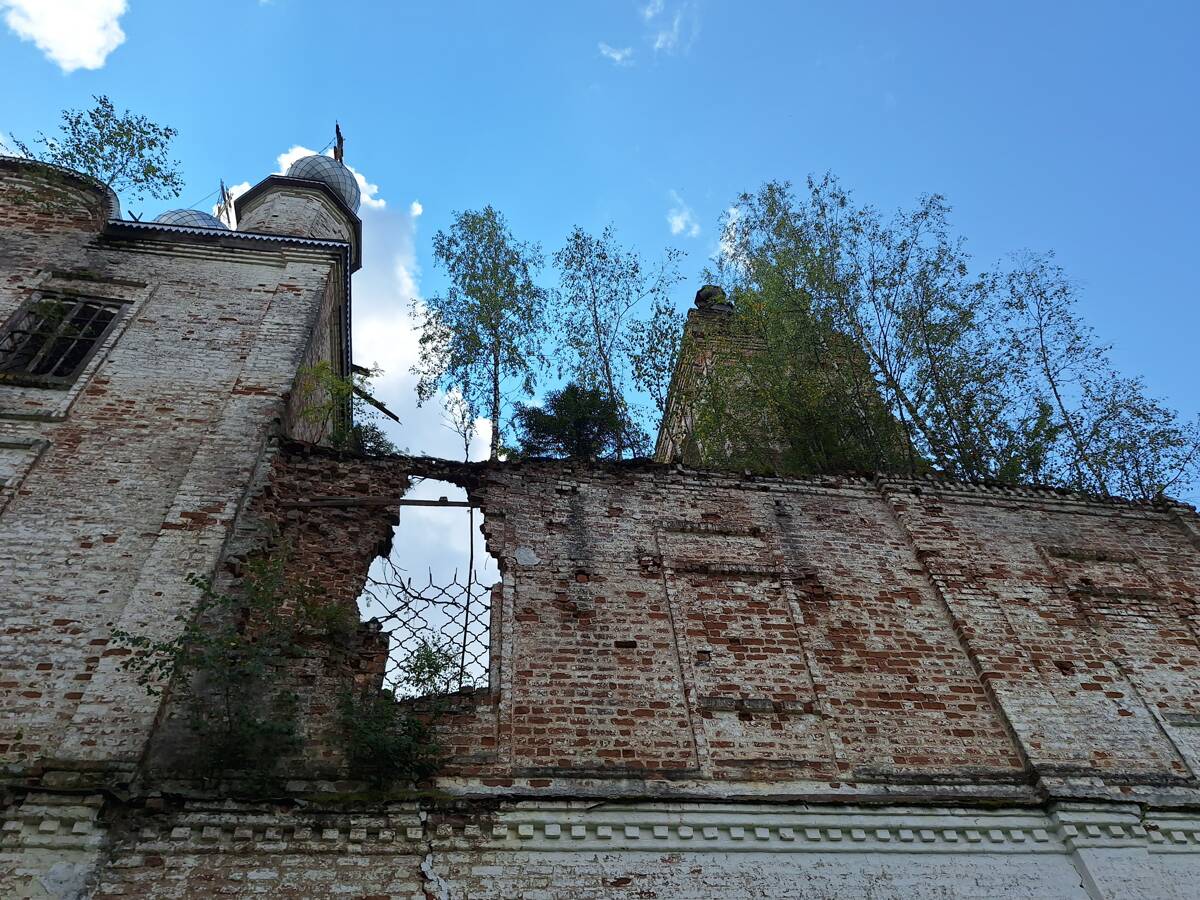 Спасо-Сергиевская церковь, Спас-Нурма (Грязовецкий район, Вологодская область). архитектурные детали