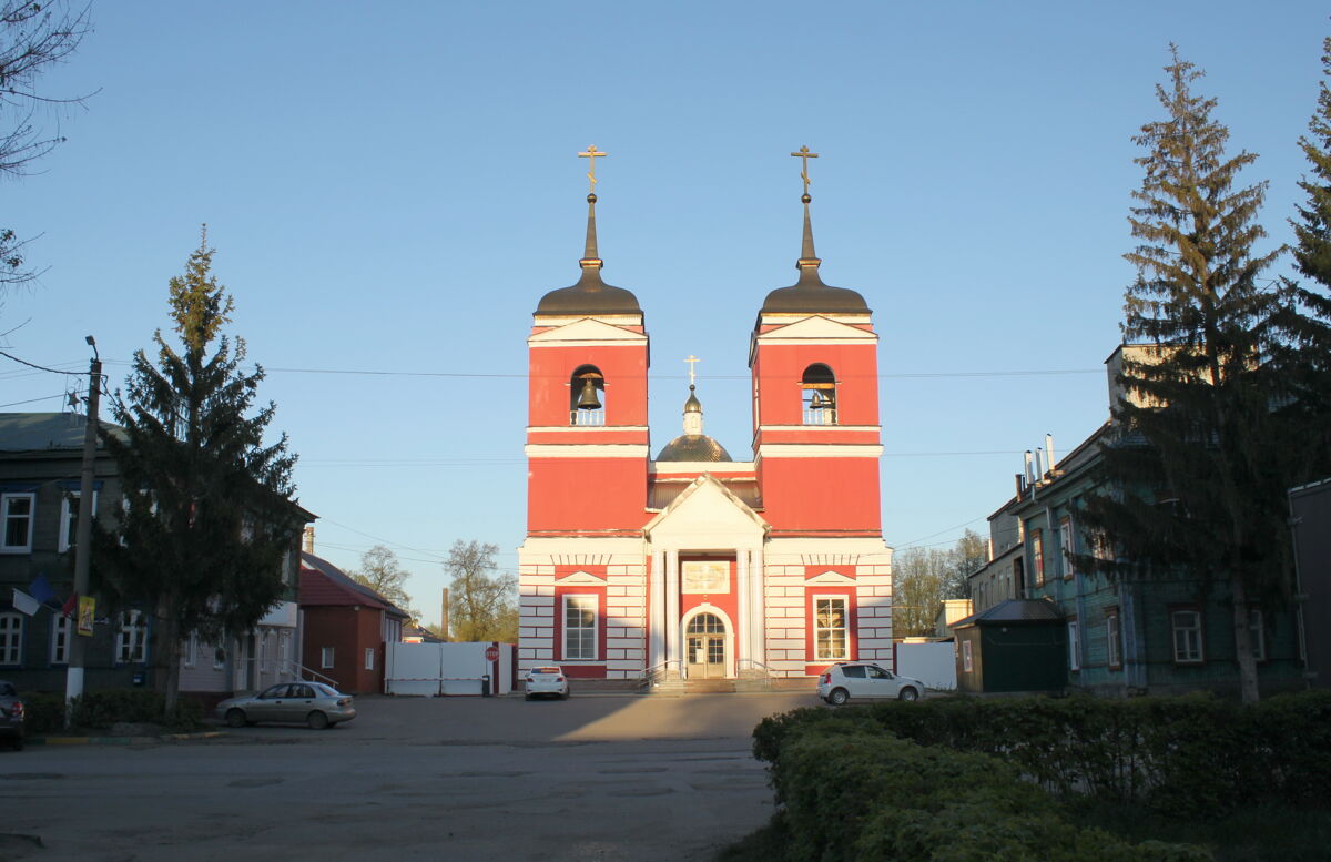 Никольск. Собор Воскресения Христова. фасады, Вид с запада