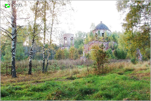 Церковь Рождества Пресвятой Богородицы, Медуши, урочище (Ковровский район и г. Ковров, Владимирская область). дополнительная информация, Вид с юго-востока