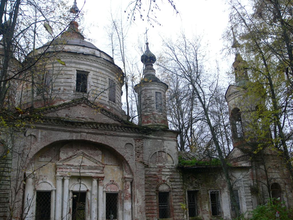 Церковь Спаса Нерукотворного Образа, Мечеходово (Первомайский район, Ярославская область). архитектурные детали