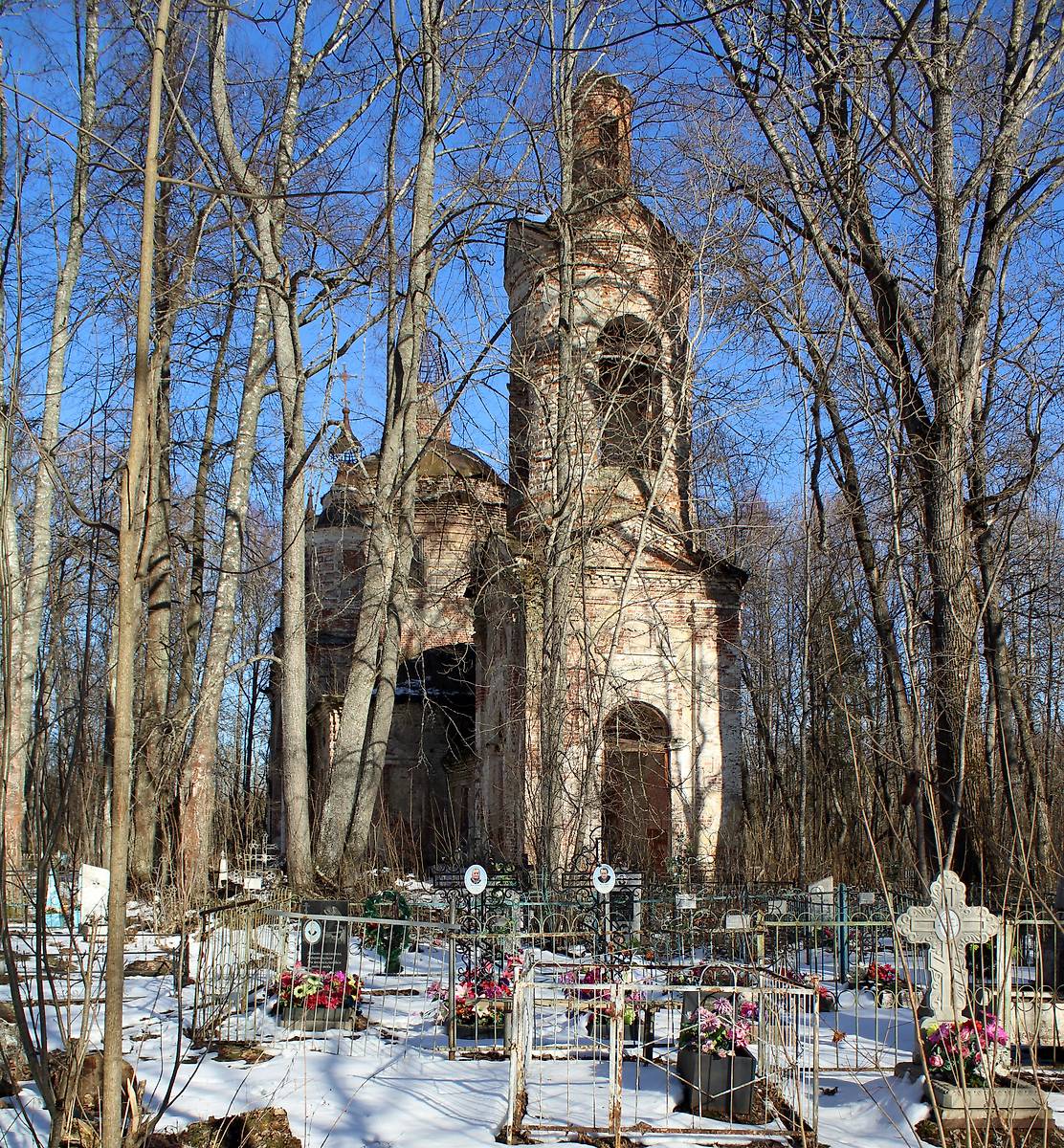 фасады. Церковь Спаса Нерукотворного Образа, Мечеходово (Первомайский район, Ярославская область)