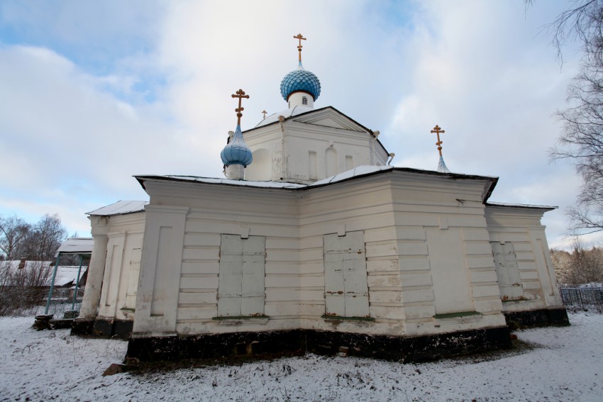 Церковь Воскресения Христова, Глазово (Даниловский район, Ярославская область). фасады