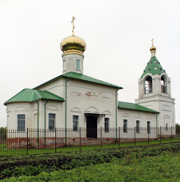 Кубаево. Церковь Бориса и Глеба. фасады