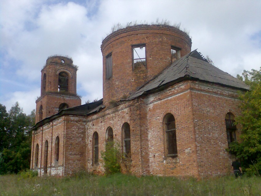 Церковь Успения Пресвятой Богородицы, Колчино (Людиновский район, Калужская область). фасады