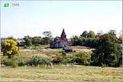 Церковь Всех Святых, Ландшафная панорама церкви с севера<br>, Малолучинское, Юрьев-Польский район, Владимирская область