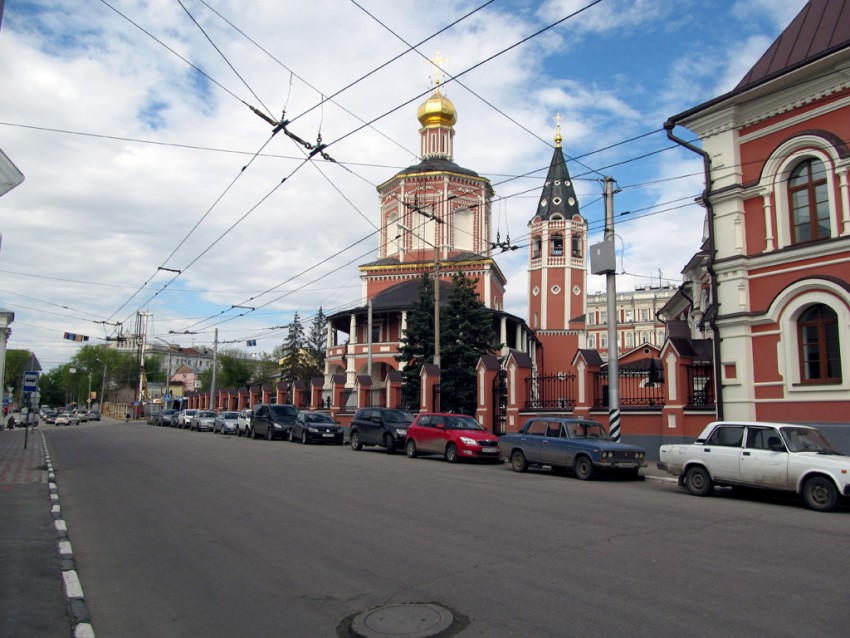 Кафедральный собор Троицы Живоначальной, Саратов (Саратов, город, Саратовская область). фасады, Вид с.ул. Лермонтова