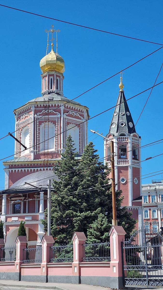 фасады. Кафедральный собор Троицы Живоначальной, Саратов (Саратов, город, Саратовская область)