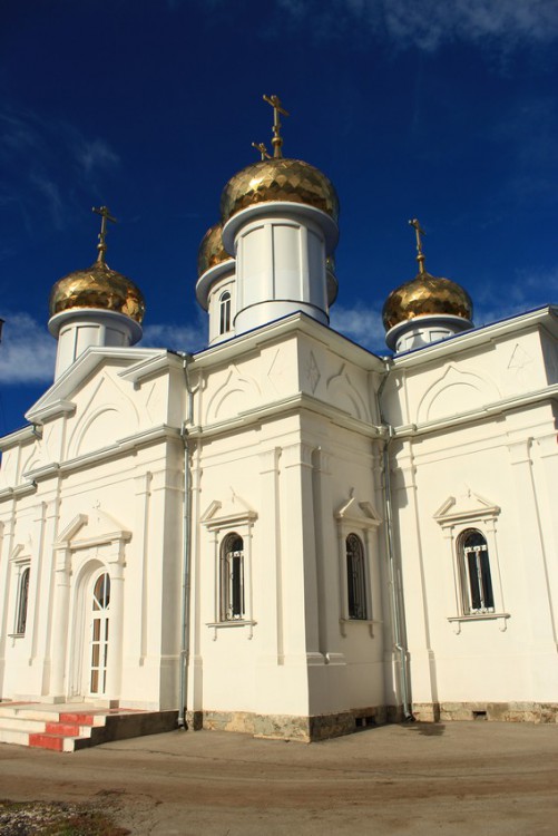 Фёдоровка. Благовещенский скит. Церковь Благовещения Пресвятой Богородицы. фасады