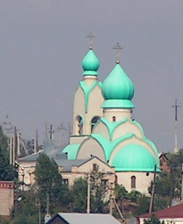 Пристанное. Церковь Спаса Преображения (новая). фасады