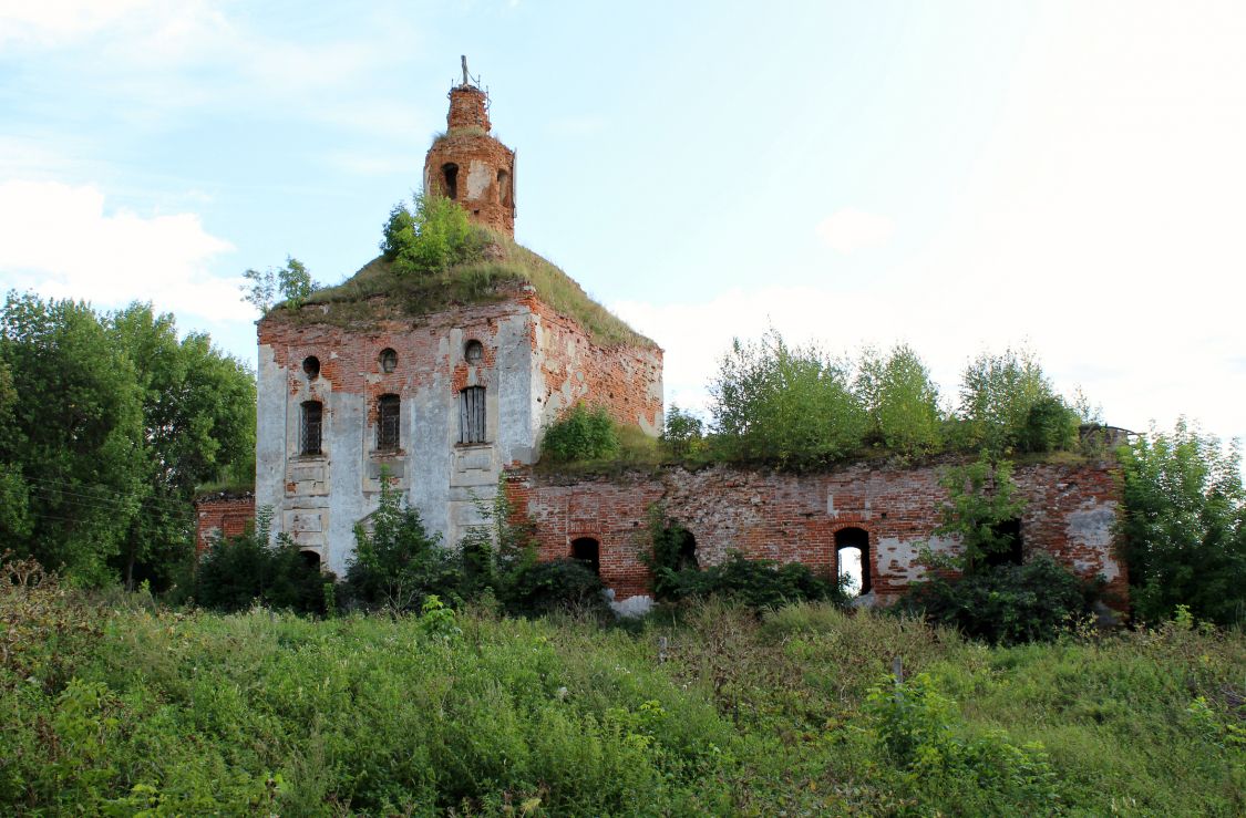 Церковь Космы и Дамиана, Кузьмадино (Юрьев-Польский район, Владимирская область). фасады