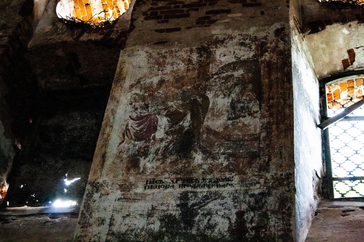 Церковь Космы и Дамиана, Кузьмадино (Юрьев-Польский район, Владимирская область). интерьер и убранство