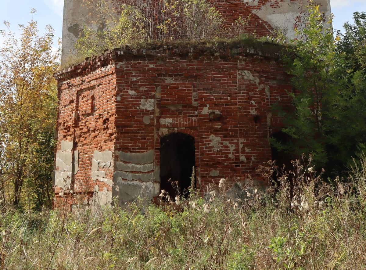Церковь Космы и Дамиана, Кузьмадино (Юрьев-Польский район, Владимирская область). архитектурные детали, Апсида, вид с востока